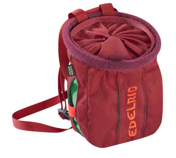 CHALK BAG TRIFID TWIST DARKRED