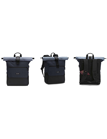 ELA MO ROLLTOP BACKPACK - NIGHT BLUE