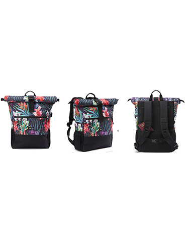 ELA MO ROLLTOP BACKPACK - TROPICAL HEAT