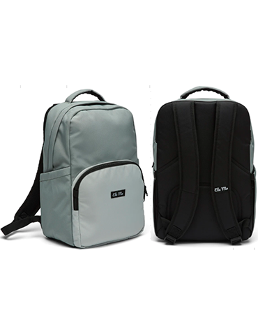 ELA MO WORK RUCKSACK - MINT GREY