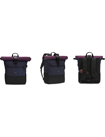 ELA MO ROLLTOP BACKPACK - BERRY