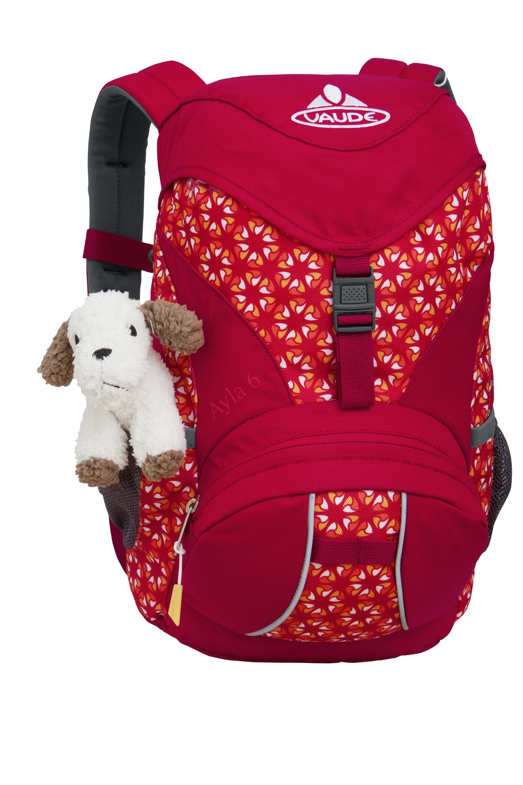 Ayla 6 - Red-Mandarine print